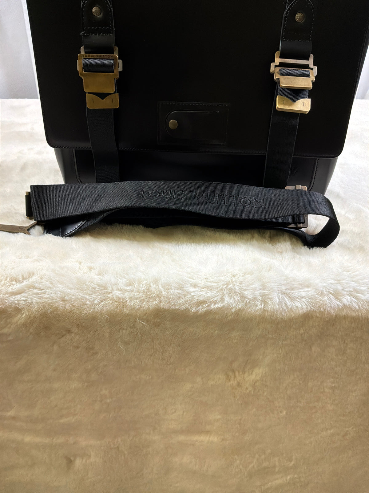 Louis Vuitton Liege Hussard Backpack / Satchel Vintage
