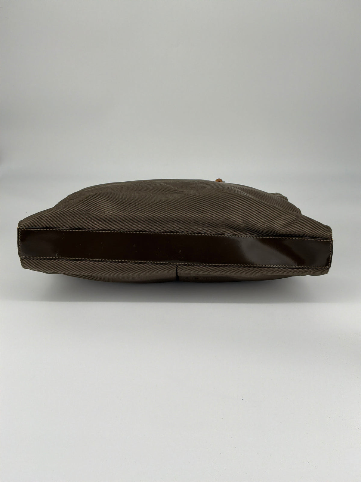 Gucci Bamboo Nylon Shoulder Bag – Vintage 1990s Tom Ford Era