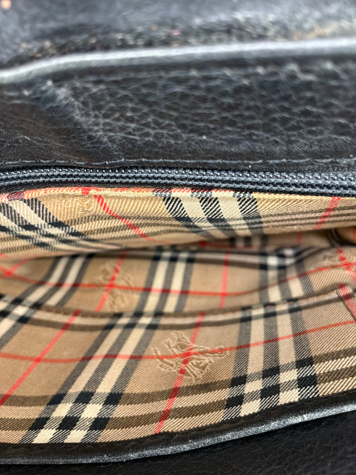 Burberry Crossbody Bag – Vintage Nova Check Canvas