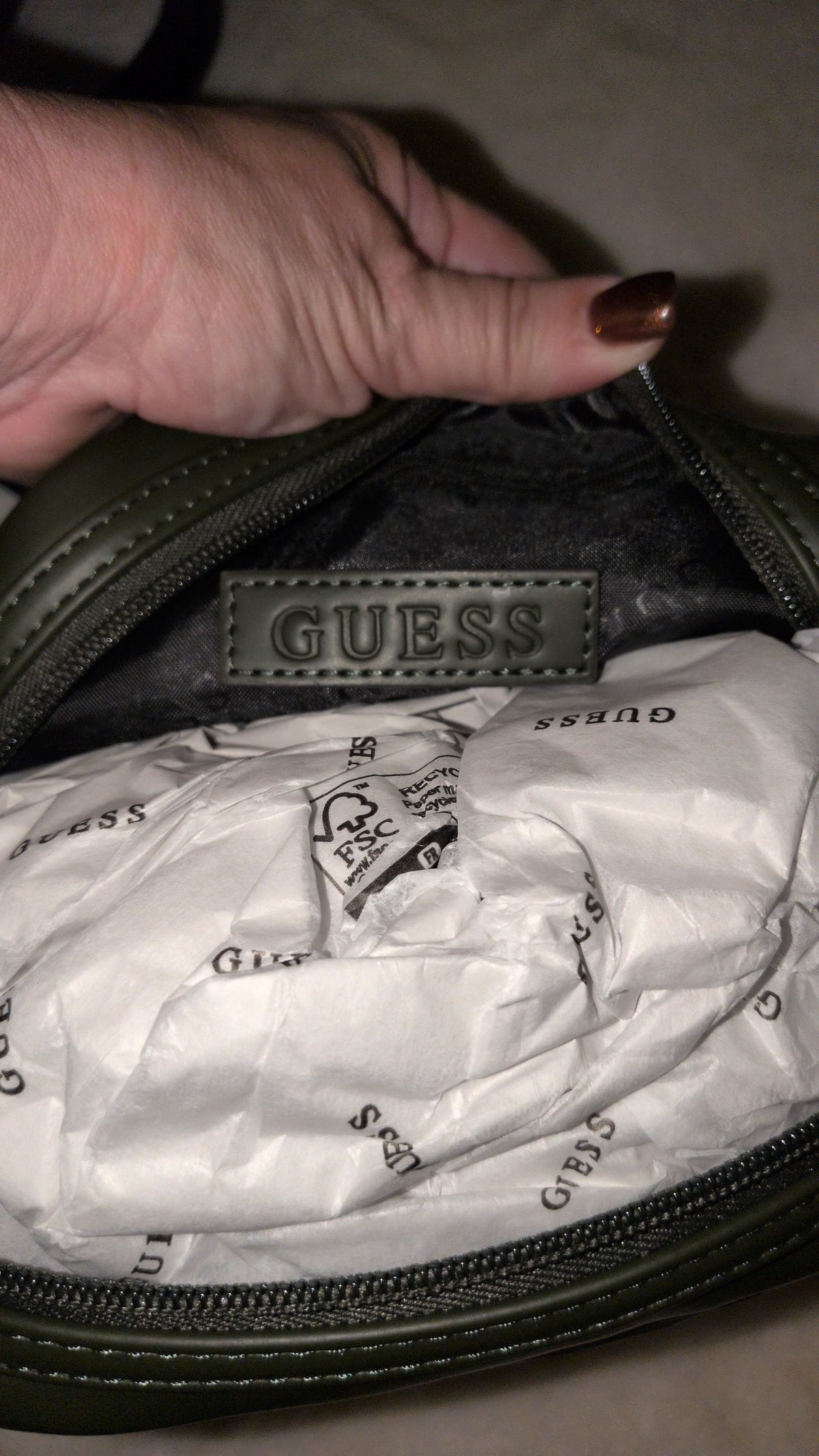 GUESS Men's Warner Camera Crossbody Bag