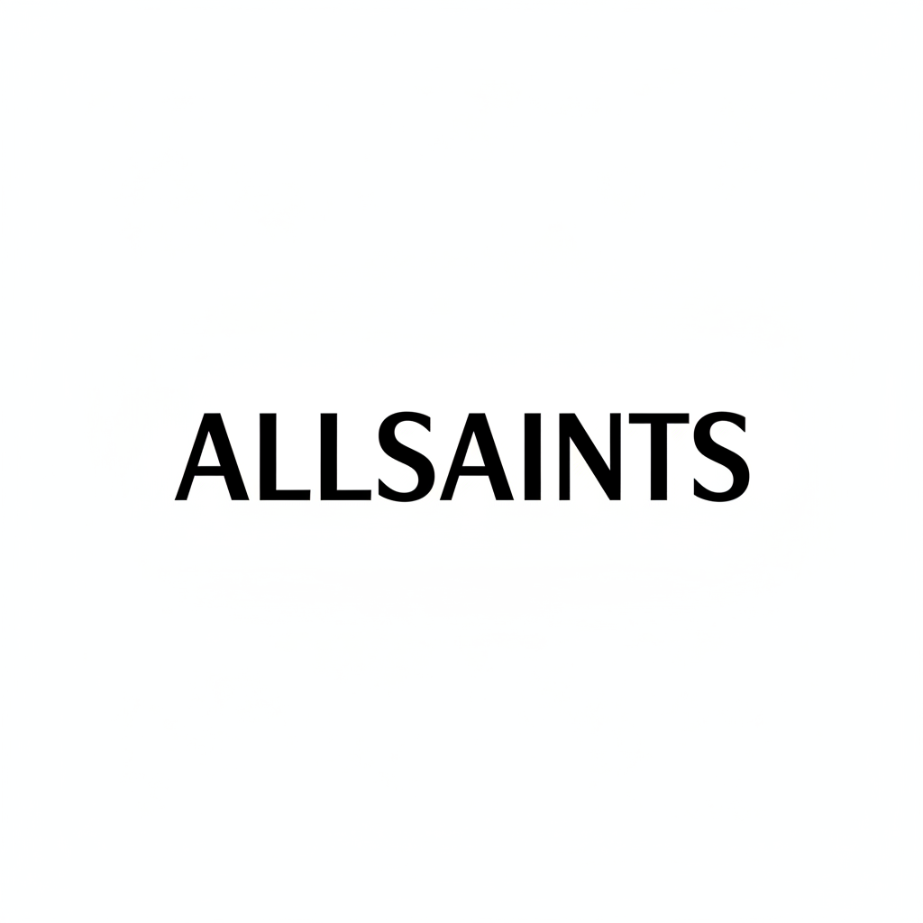 AllSaints black and white logo