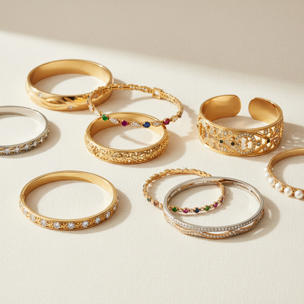 Bracelets and bangles collection image