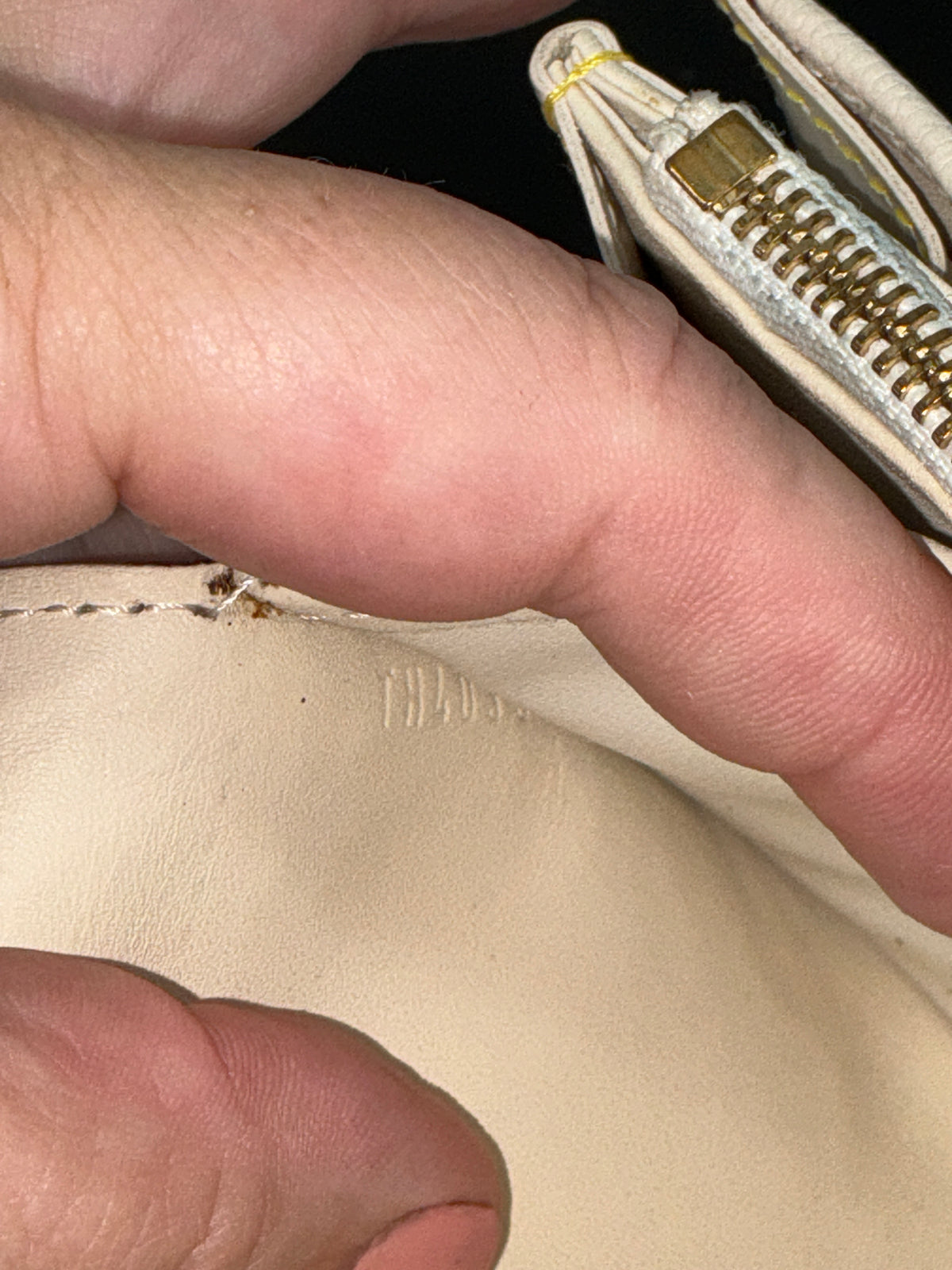 Louis Vuitton Le Favori Long Wallet – Cream Suhali Goatskin Leather