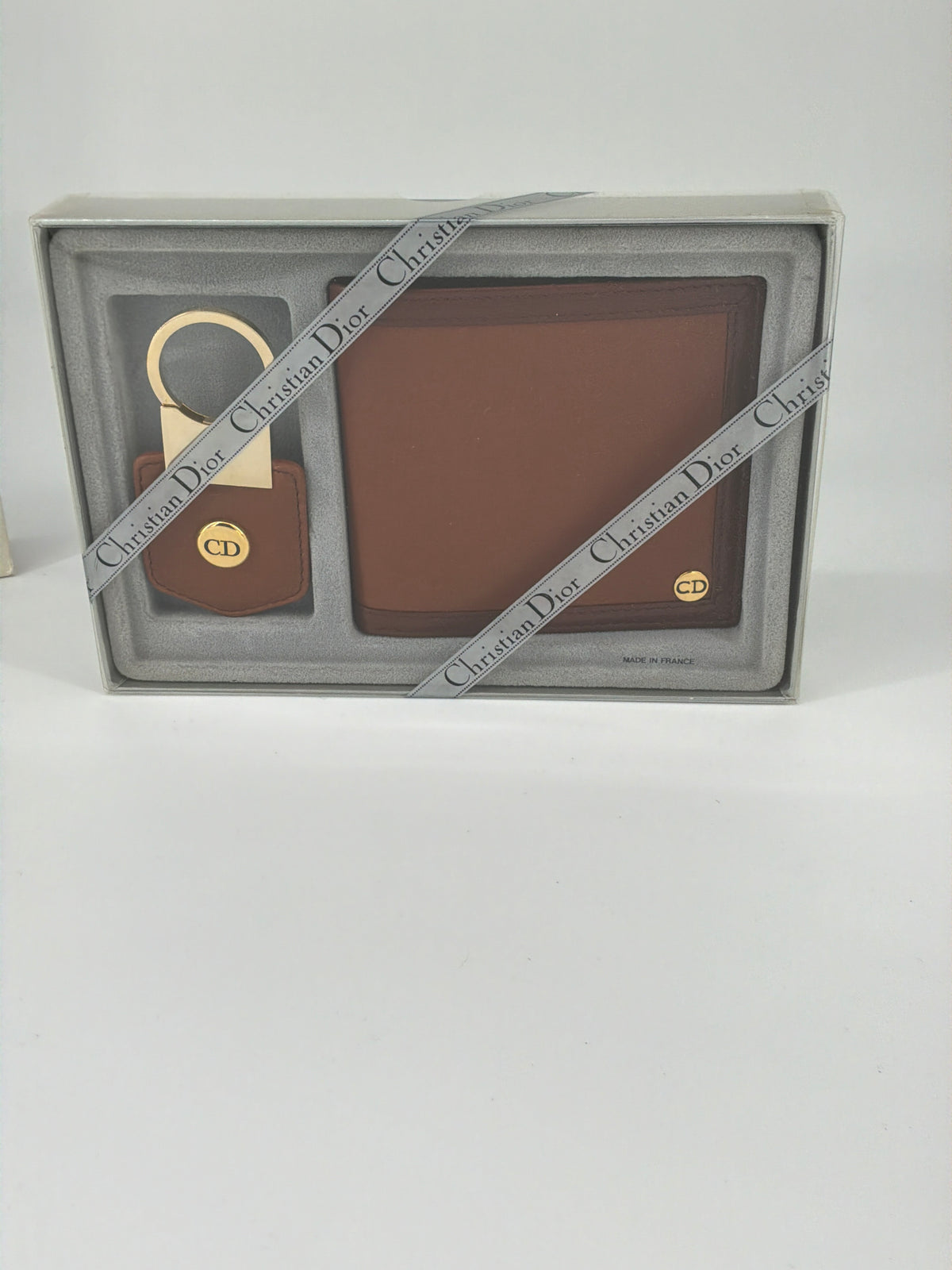 Christian Dior Wallet Gift Set – Vintage Mens, New In Box