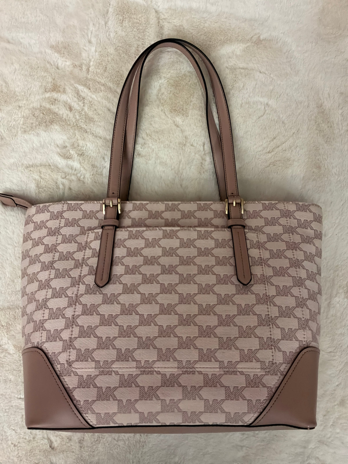 Michael Kors Signature Logo Tote Bag