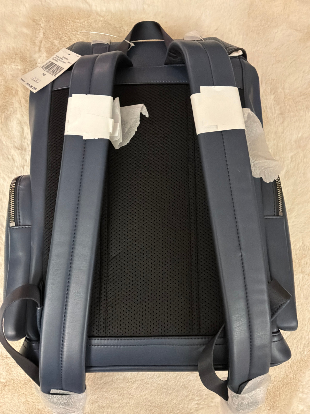 Michael Kors Cooper Pebbled Leather Backpack New With Tags