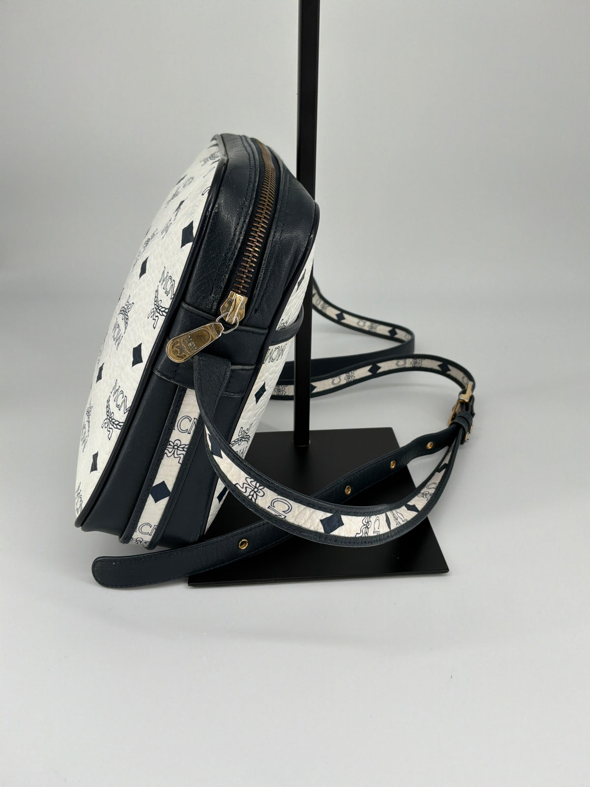 MCM Visetos Camera Crossbody Bag – Vintage  Coated Canvas