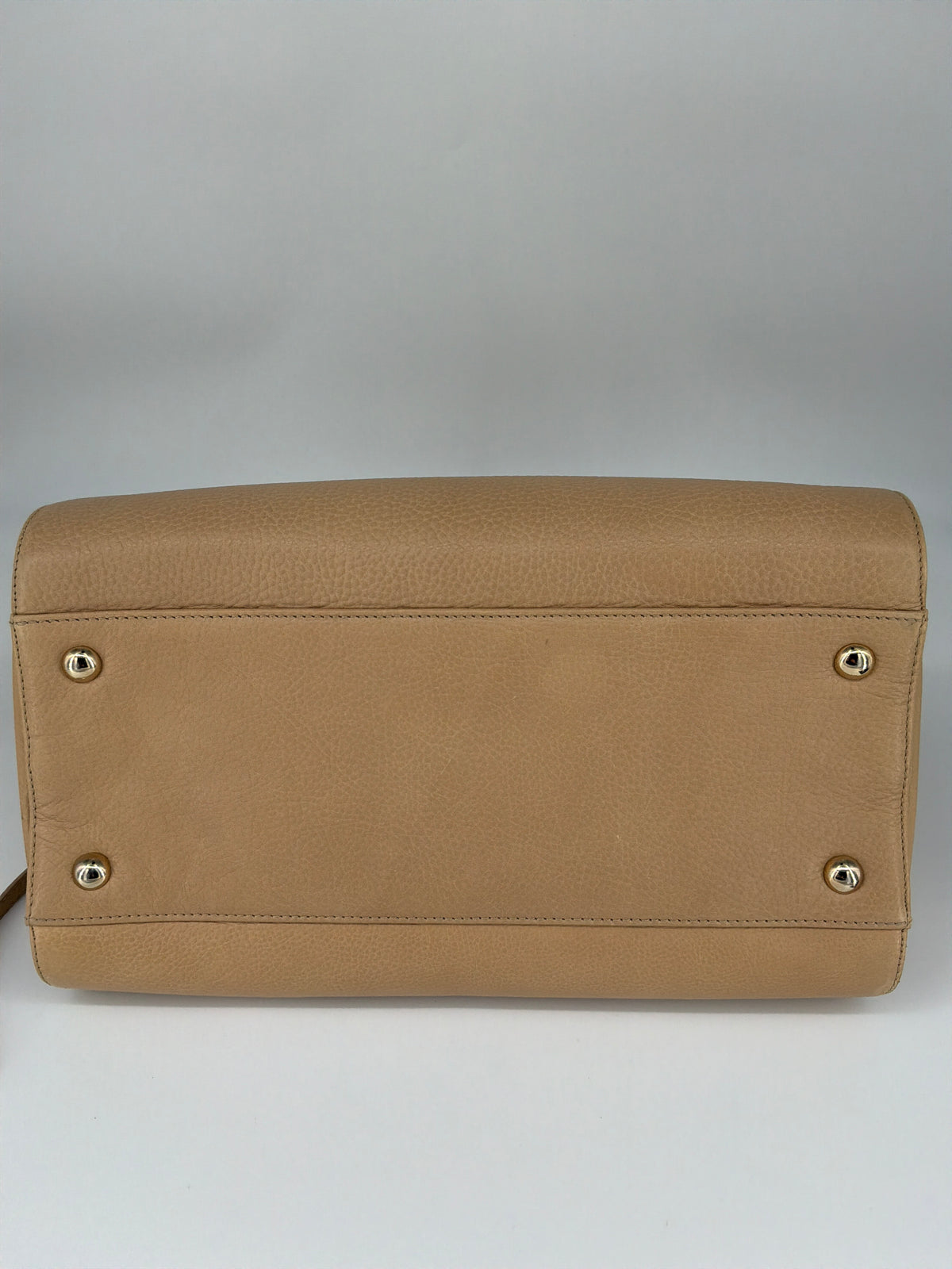 Jimmy Choo Rosalie Leather Satchel Bag – Beige