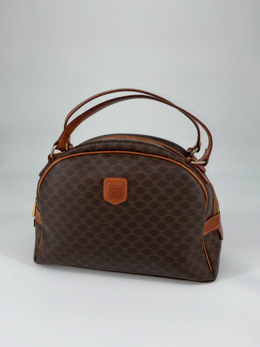 Celine Half-Moon Dome Satchel – Leather