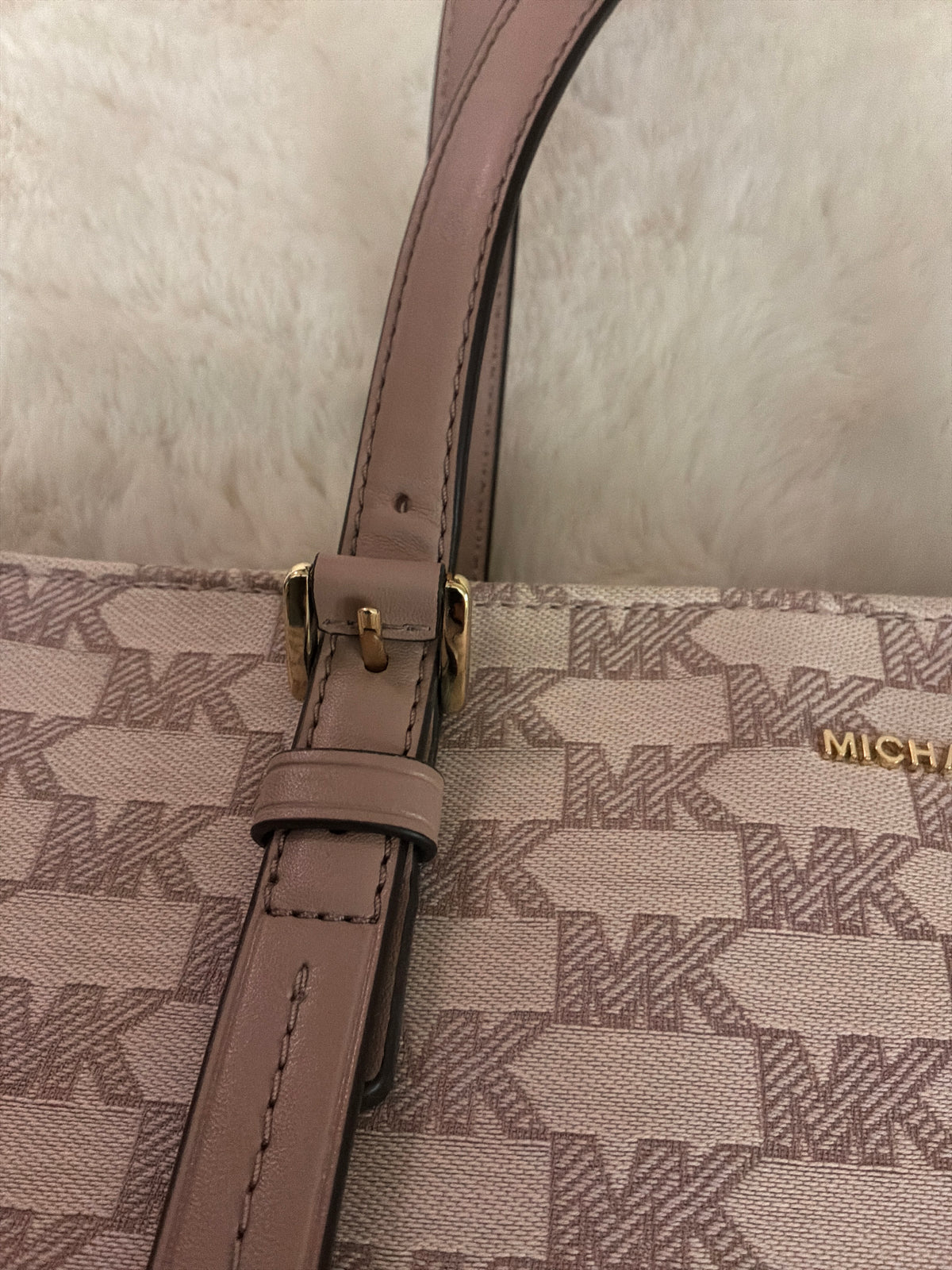Michael Kors Signature Logo Tote Bag