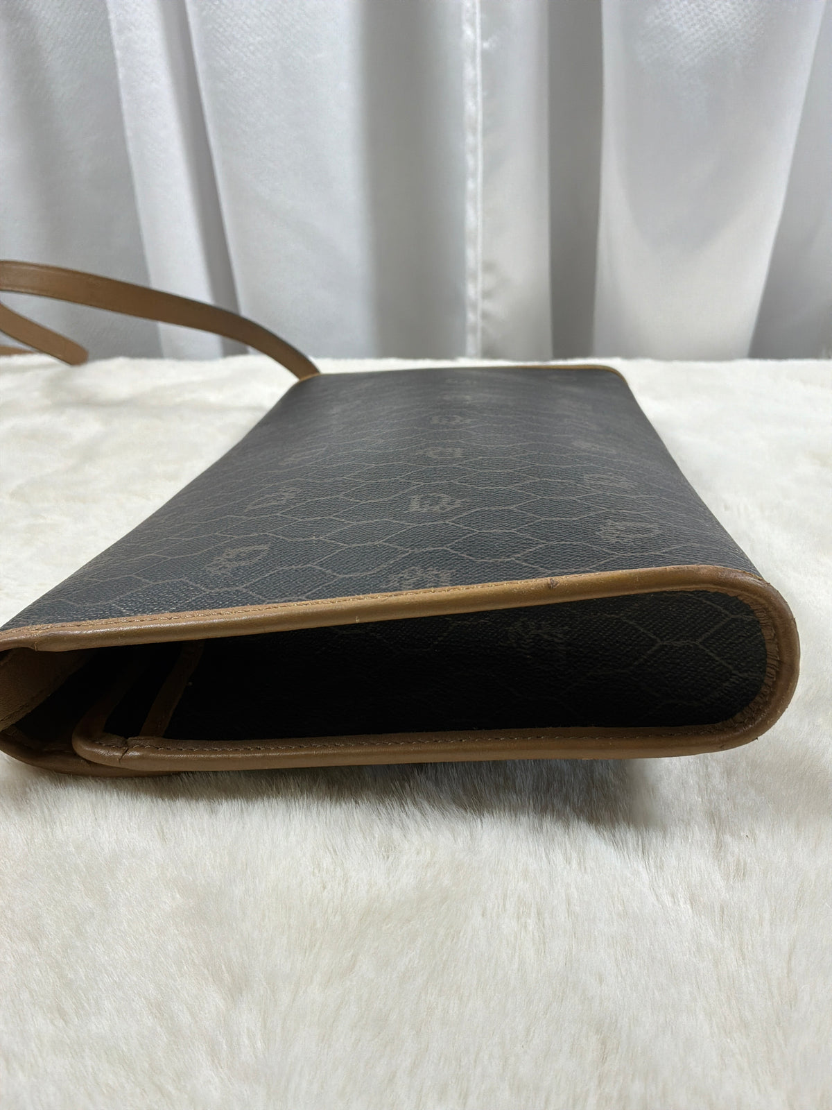 Christian Dior Vintage  Honeycomb Crossbody / Shoulder Bag