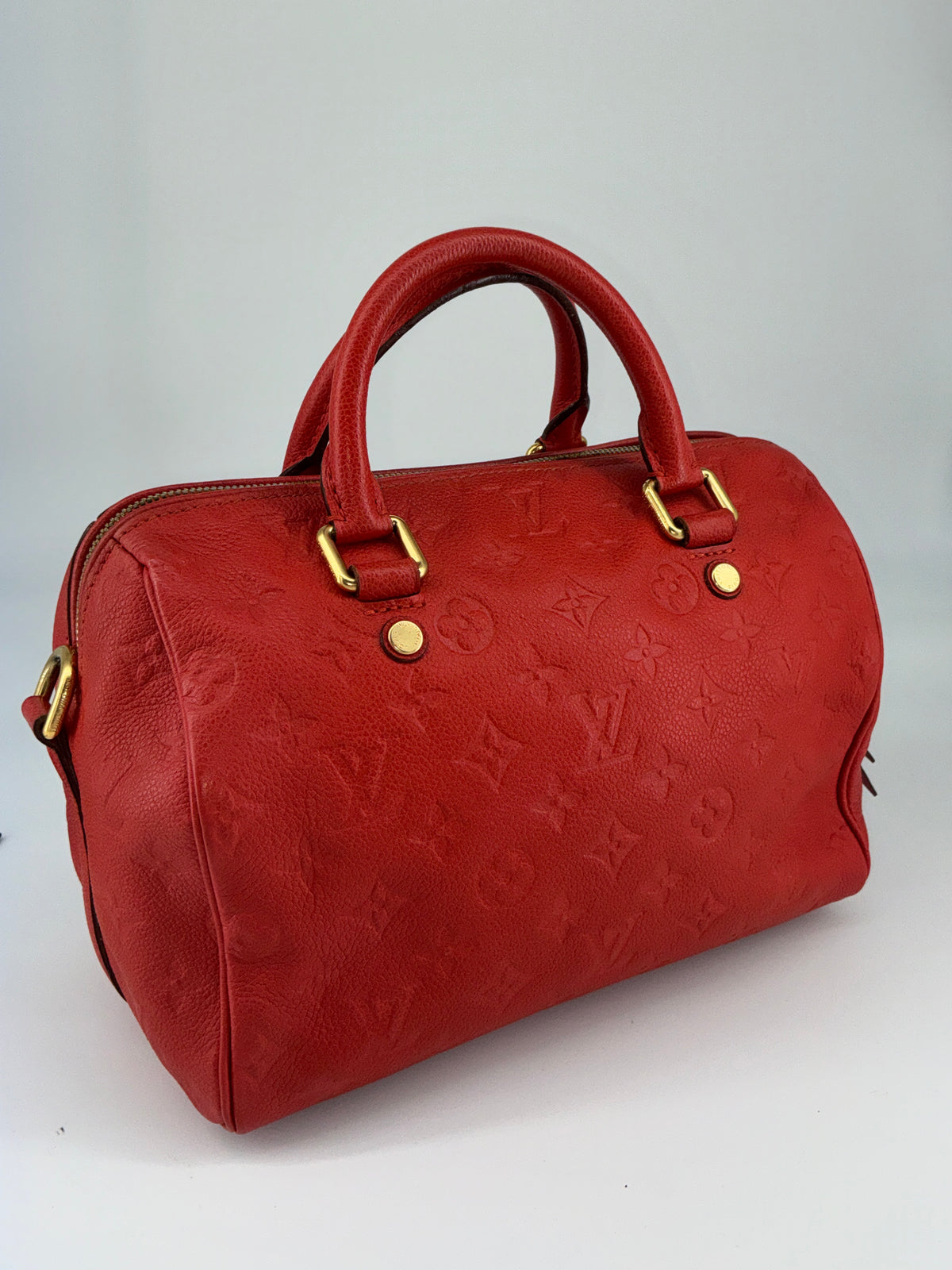 Louis Vuitton Speedy 25 Bandoulière – Monogram Empreinte Leather