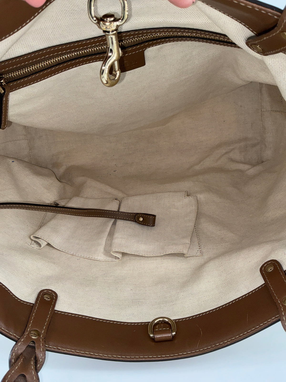 Gucci Flora Print GG Supreme Canvas Large Tote Bag – Beige / Multicolor