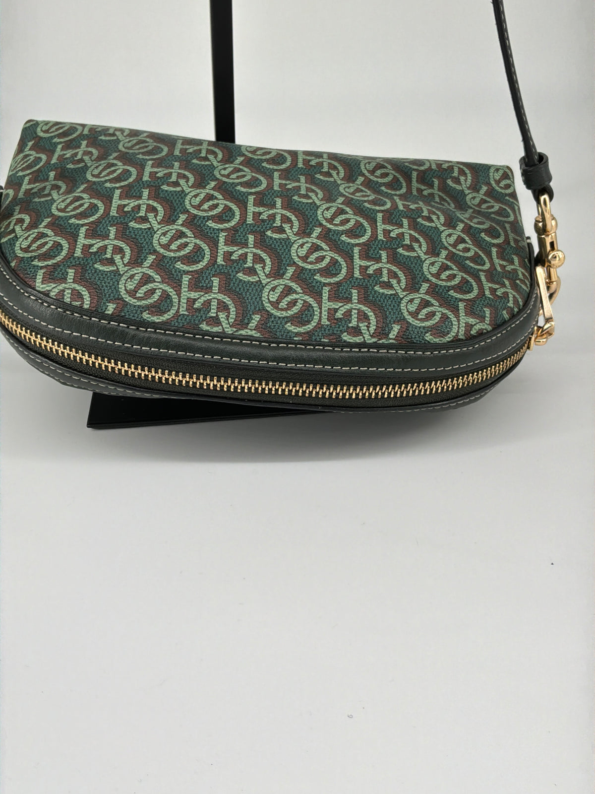 Coach Madi Crossbody Bag – Green Multi Signature Print