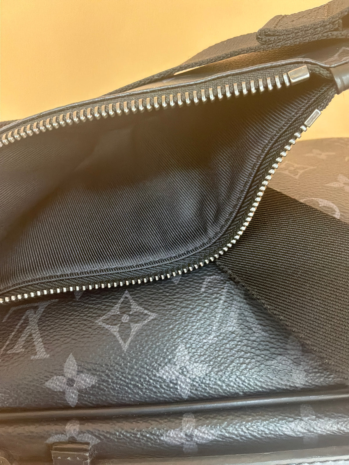 Louis Vuitton Explorer Bumbag – Monogram Eclipse Charcoal Canvas, Like-New