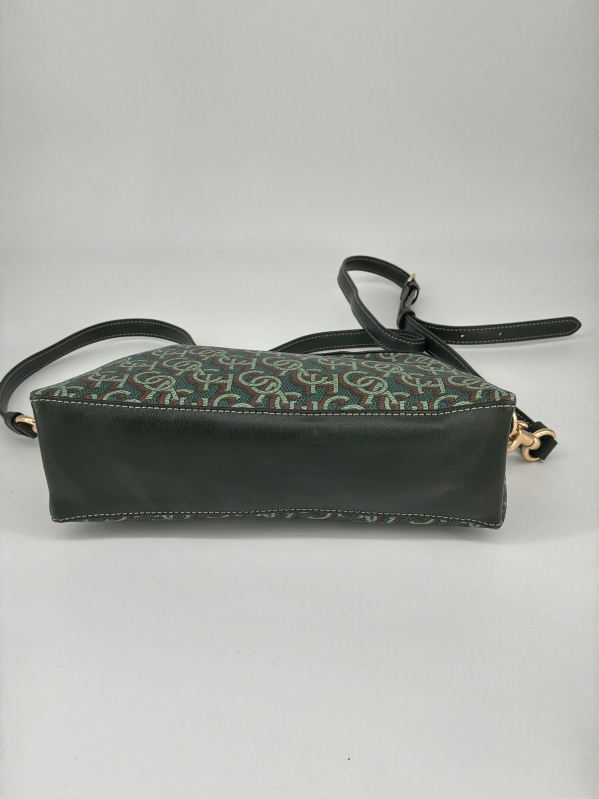 Coach Madi Crossbody Bag – Green Multi Signature Print