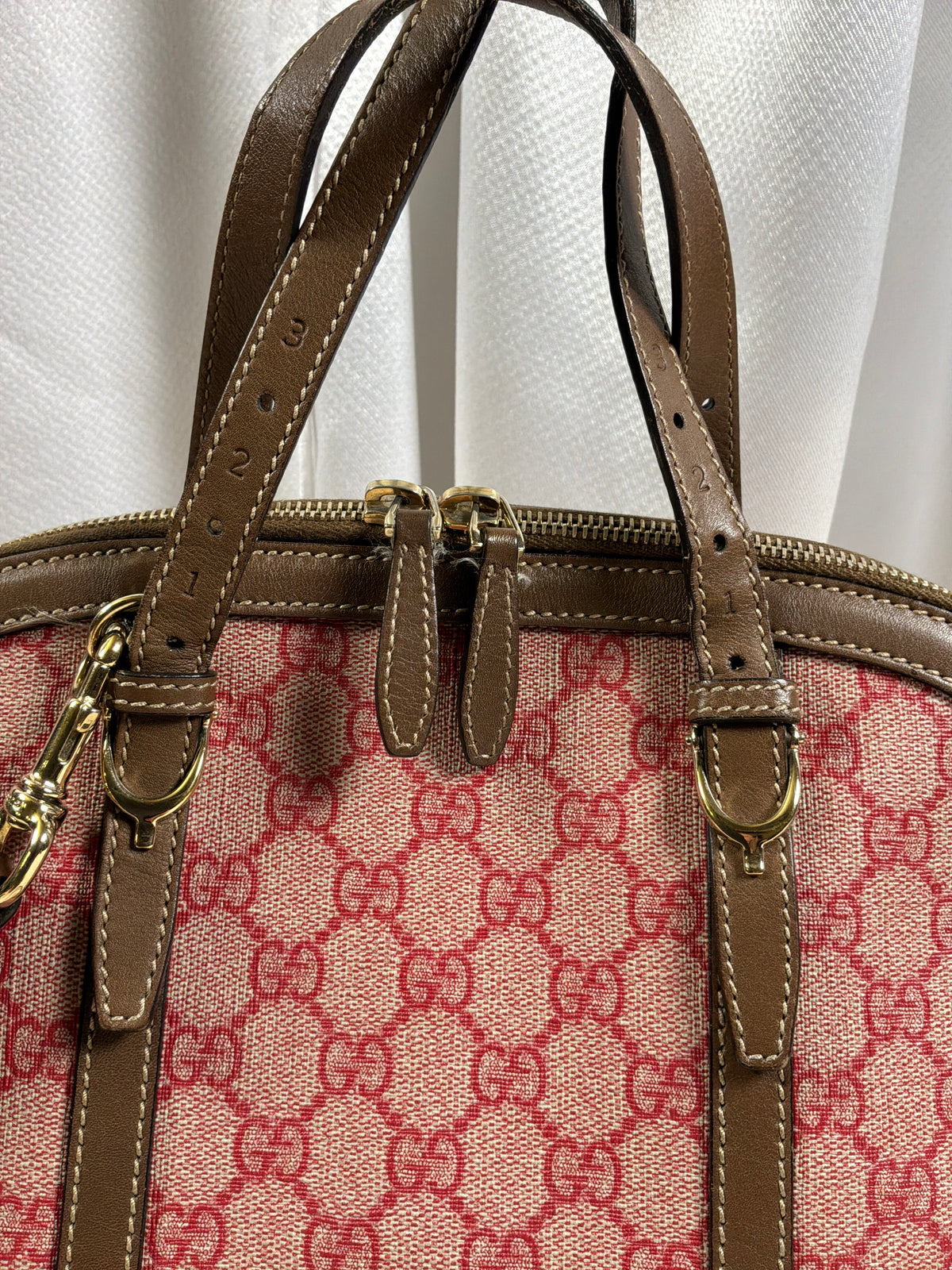 Gucci Vintage Red/Pink Dome Bag
