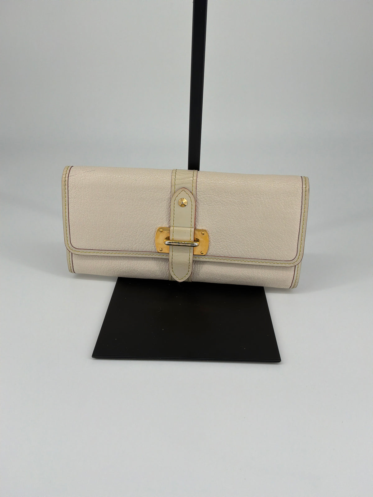 Louis Vuitton Le Favori Long Wallet – Cream Suhali Goatskin Leather