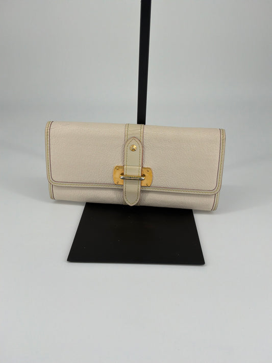 Louis Vuitton Le Favori Long Wallet – Cream Suhali Goatskin Leather