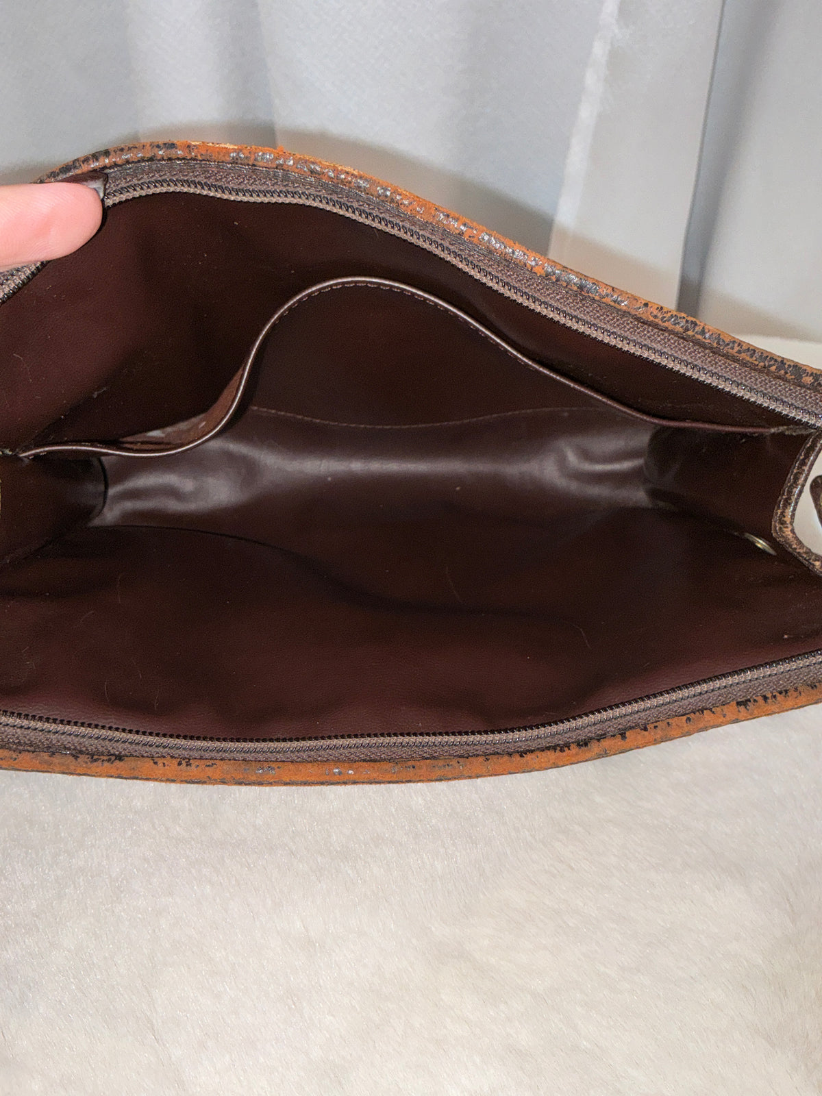 Burberry’s Vintage clutch