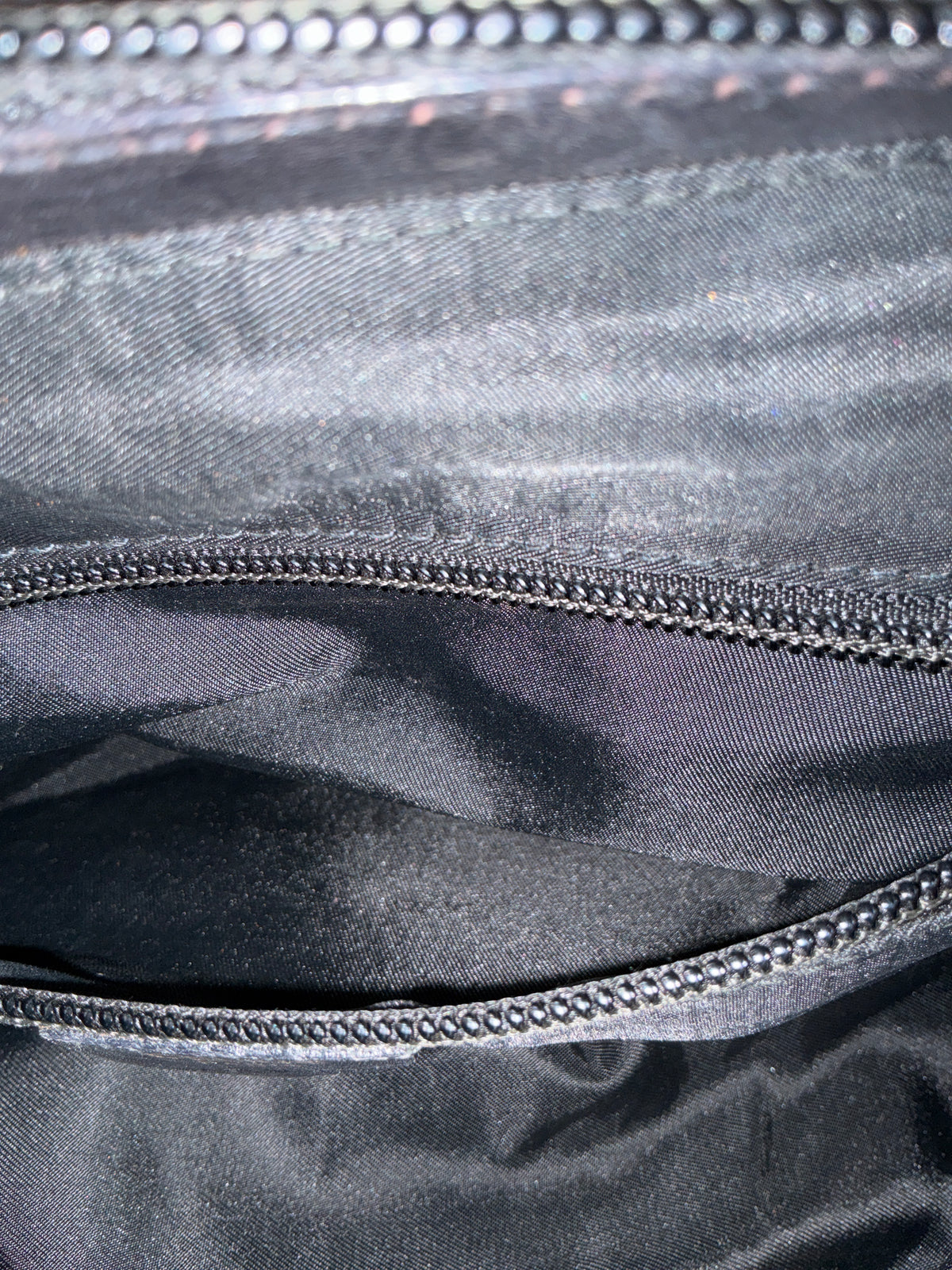 Celine Vintage Black Nylon Satchel
