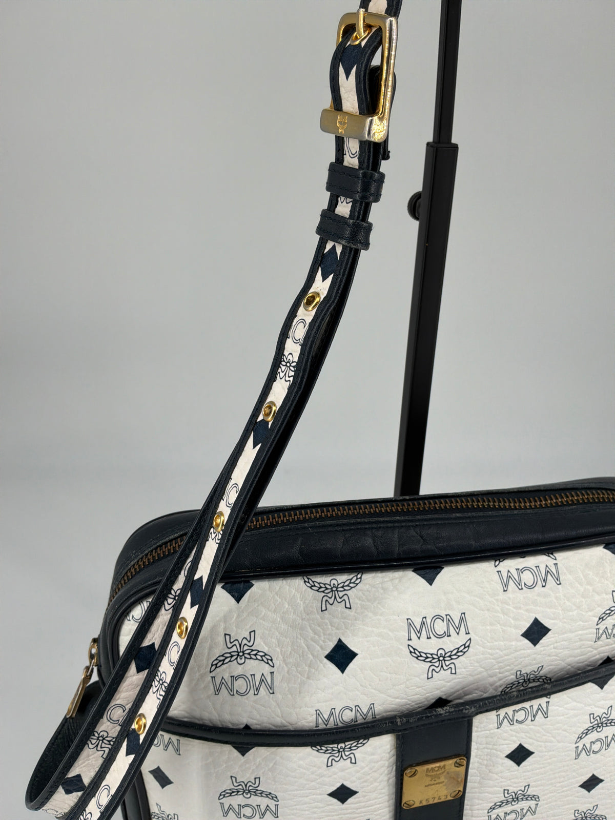 MCM Visetos Camera Crossbody Bag – Vintage  Coated Canvas
