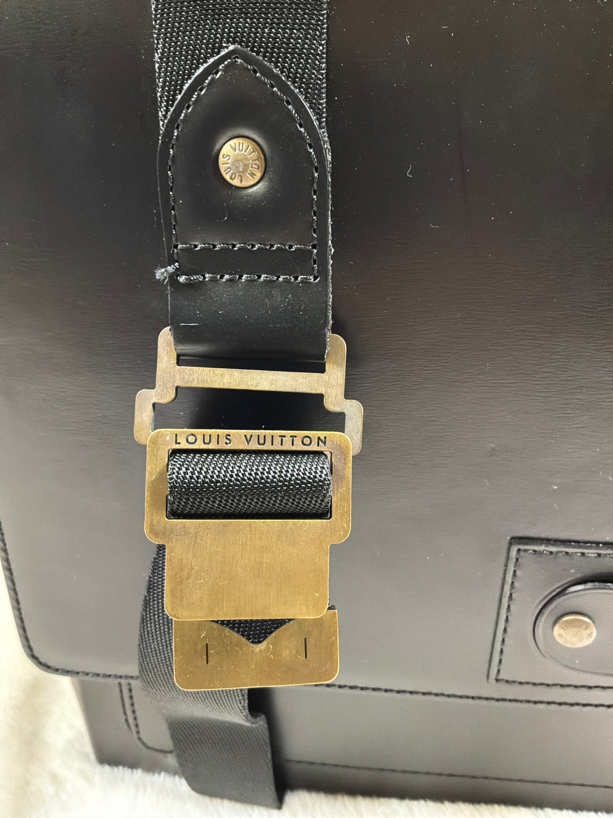 Louis Vuitton Liege Hussard Backpack / Satchel Vintage
