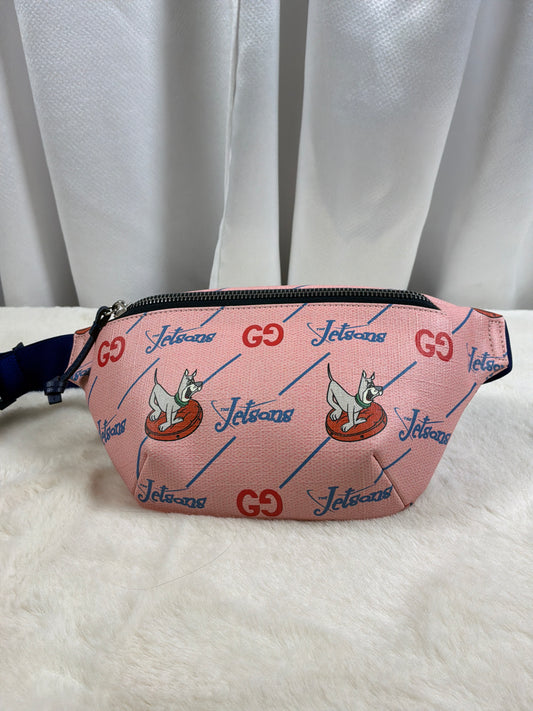 Gucci x The Jetsons Pink GG Supreme Belt Bag