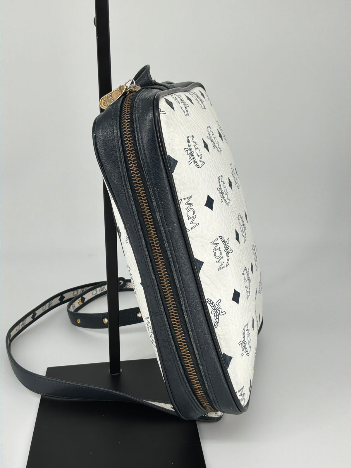 MCM Visetos Camera Crossbody Bag – Vintage  Coated Canvas