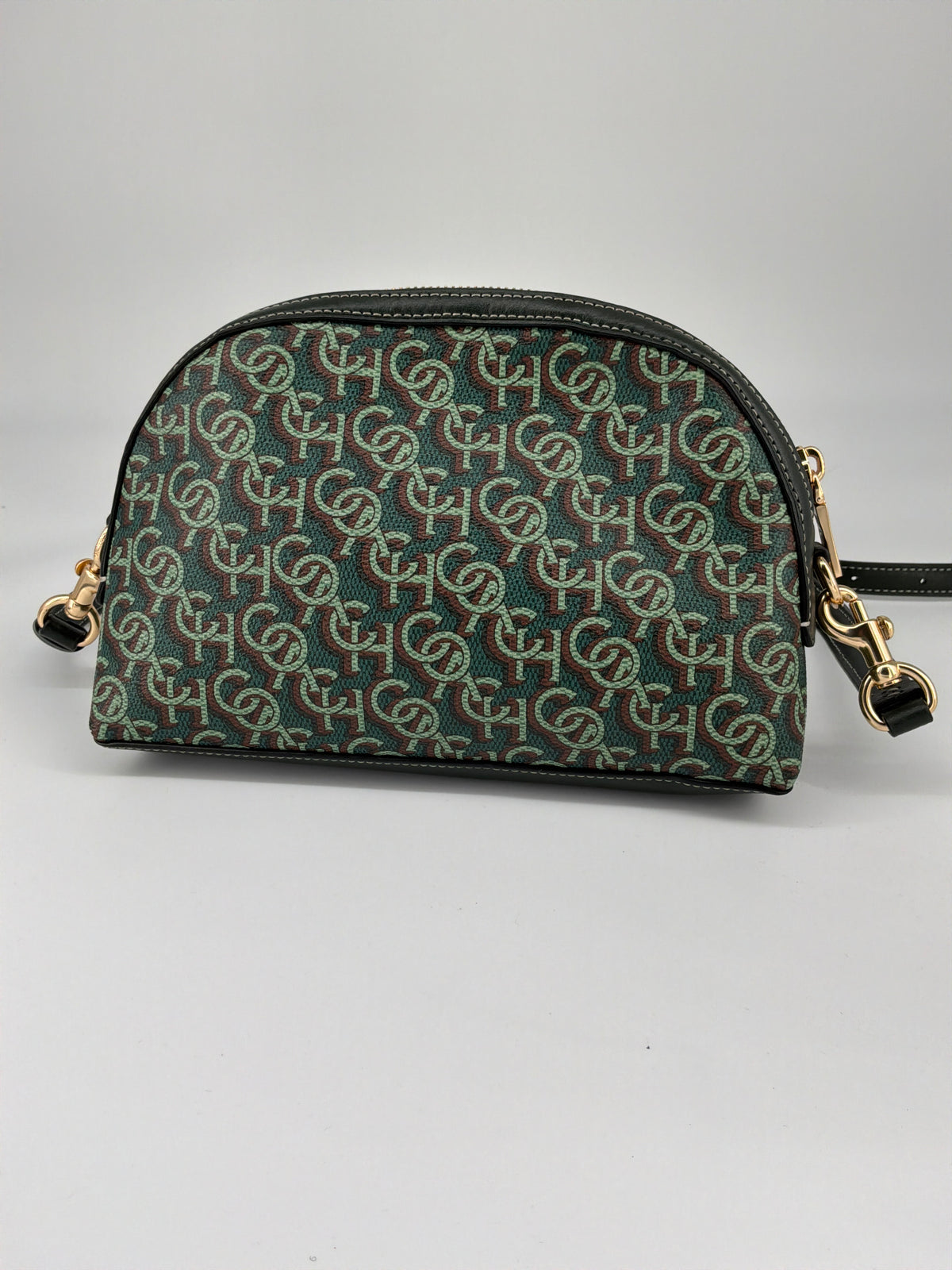 Coach Madi Crossbody Bag – Green Multi Signature Print