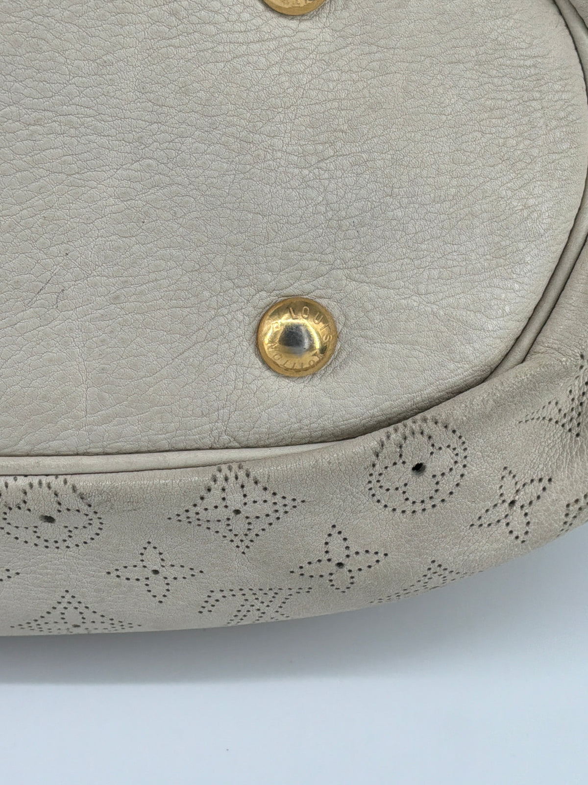 Louis Vuitton Mahina Perforated Leather Hobo – Ivory Monogram
