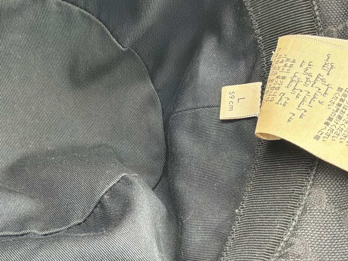 Gucci GG Canvas Bucket Hat – Black, Size L