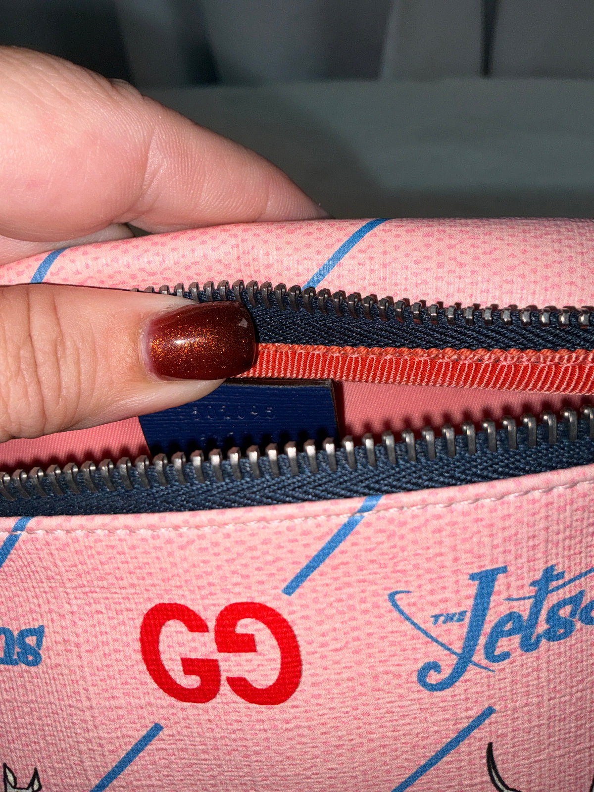 Gucci x The Jetsons Pink GG Supreme Belt Bag