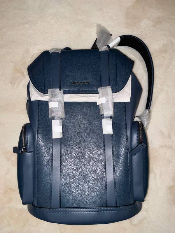 Michael Kors Cooper Pebbled Leather Backpack New With Tags