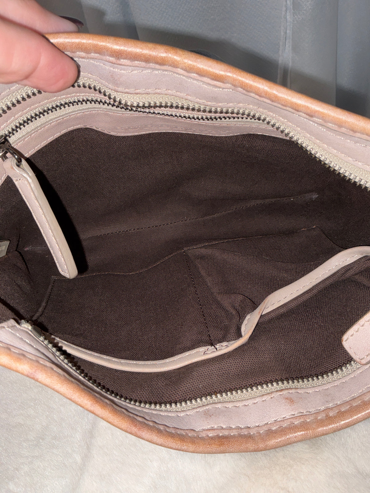 Burberry Smoked Trench Coated Canvas Hartham Crossbody Bag