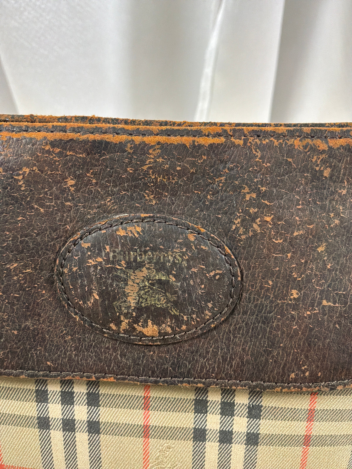 Burberry’s Vintage clutch
