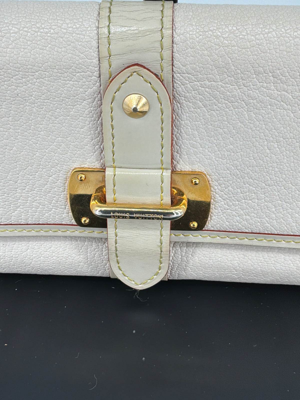 Louis Vuitton Le Favori Long Wallet – Cream Suhali Goatskin Leather
