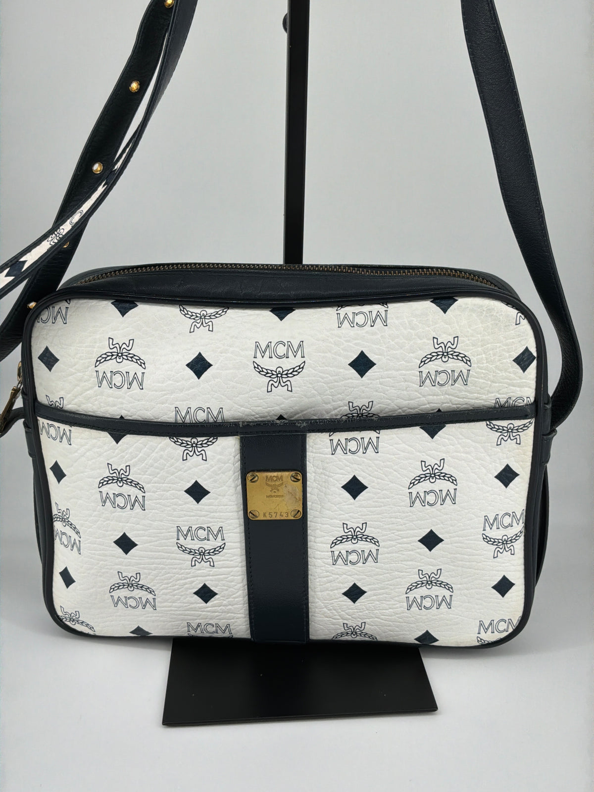 MCM Visetos Camera Crossbody Bag – Vintage  Coated Canvas