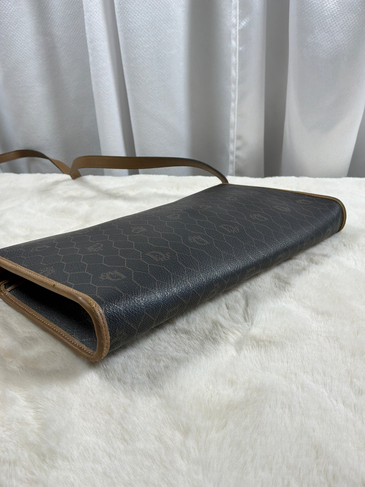 Christian Dior Vintage  Honeycomb Crossbody / Shoulder Bag