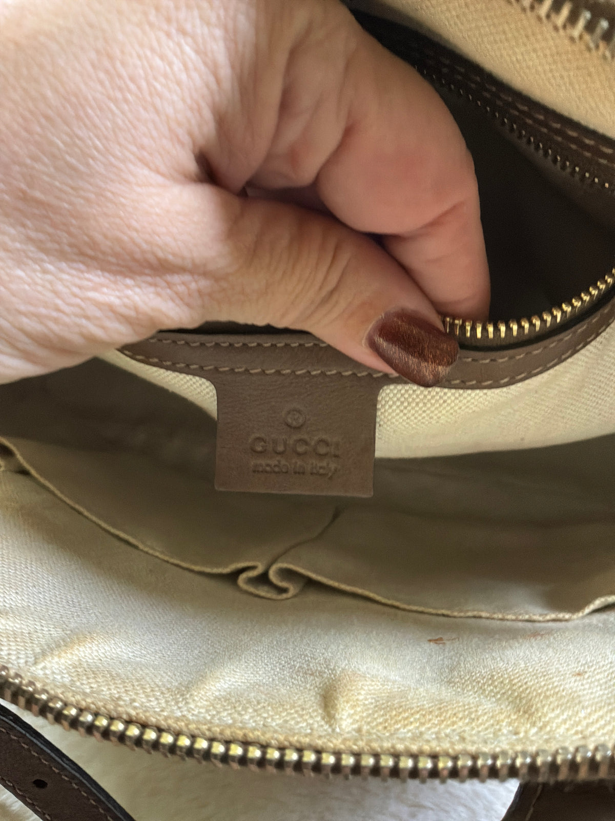 Gucci Vintage Red/Pink Dome Bag