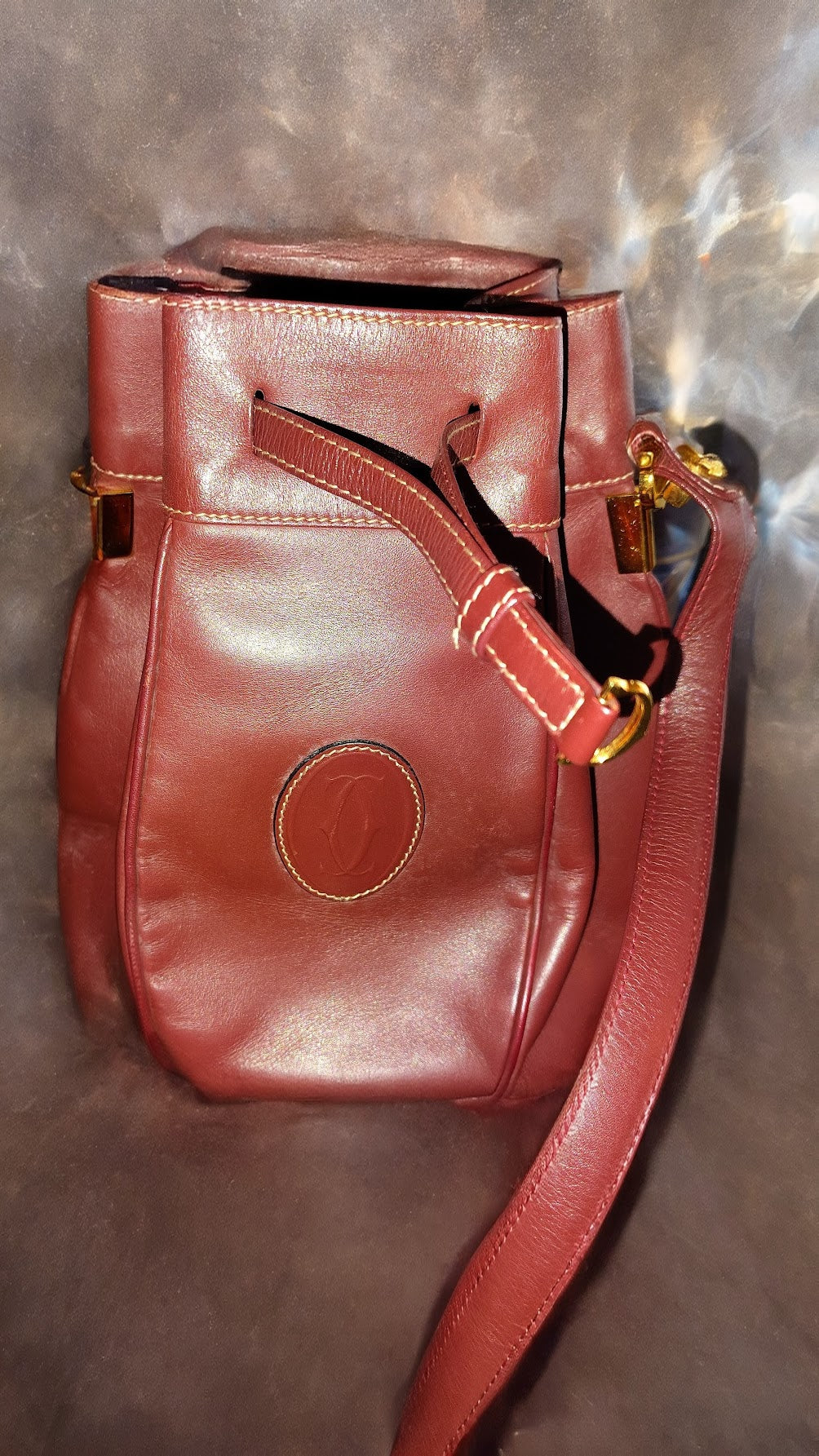 Cartier bucket bag authentic and vintage