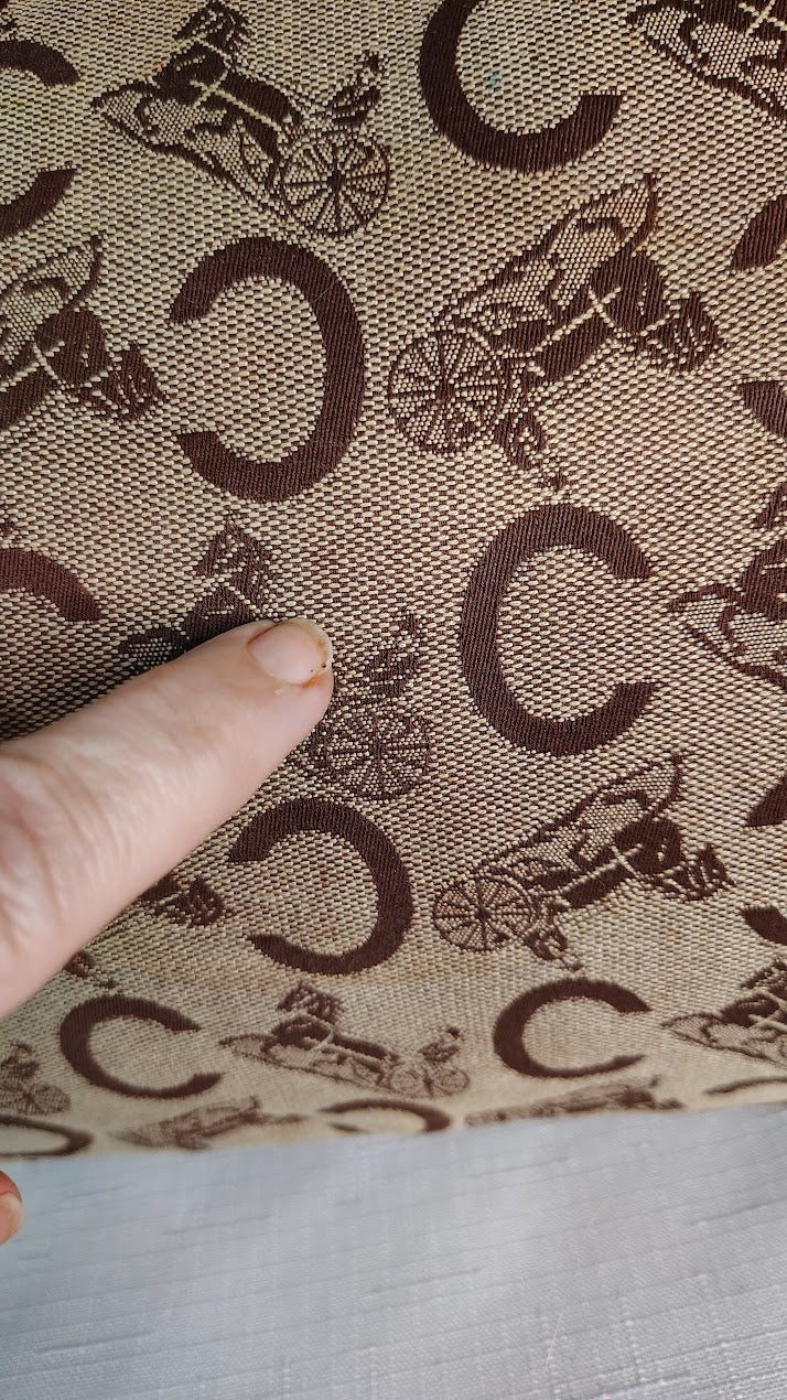 Celine C Macadam Boston Bag Vintage