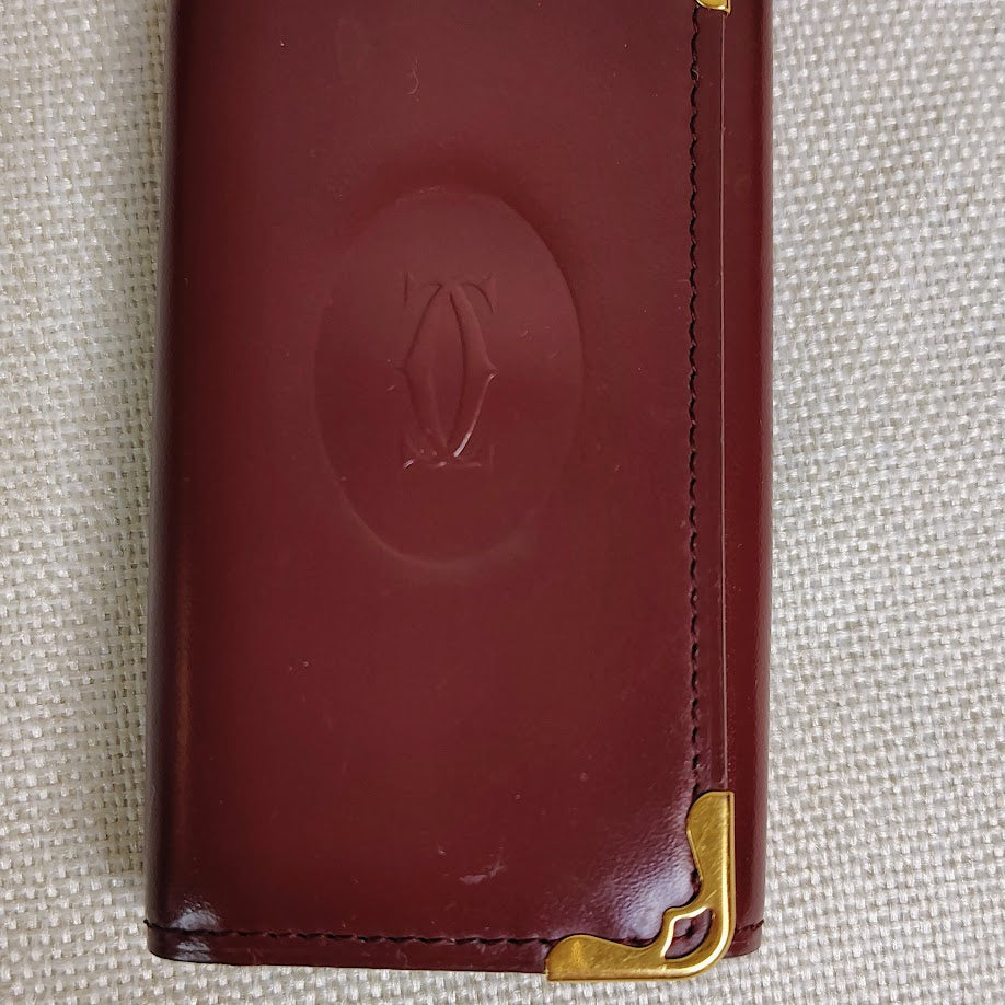 Vintage Must de Cartier key case/wallet Never used!