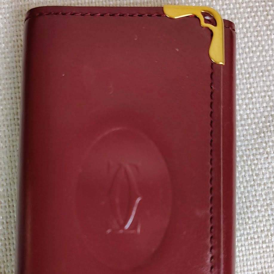 Vintage Must de Cartier key case/wallet Never used!