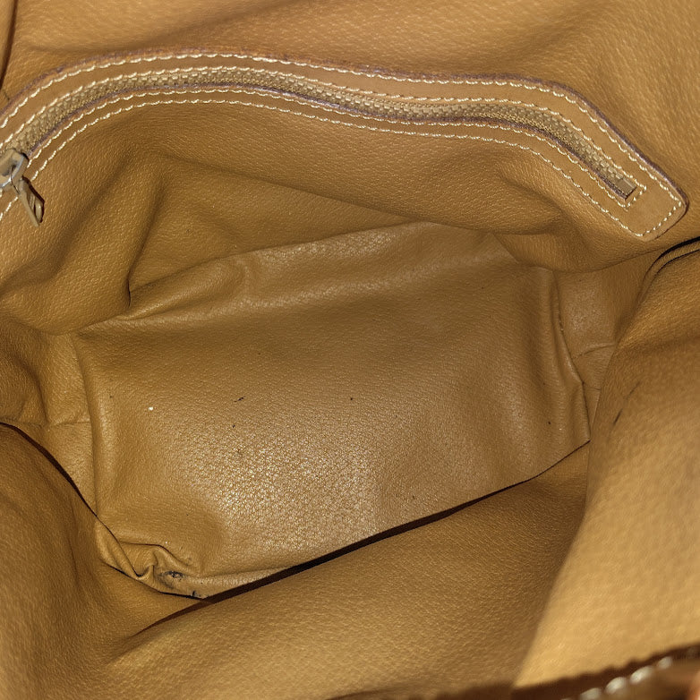 Celine Macadam Drawstring Bucket Bag Upcycled Vintage