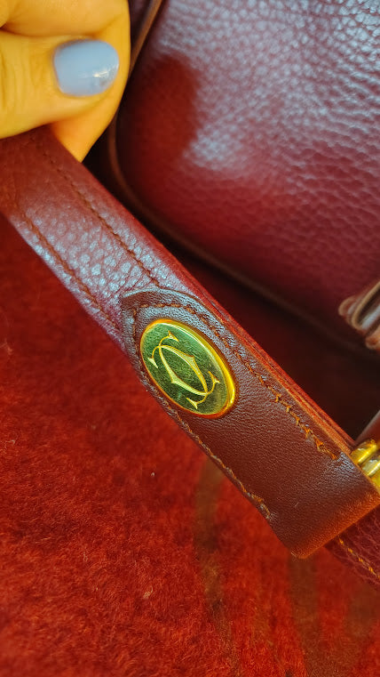 Authentic Cartier Handbag - Original COA and booklet and dust bag