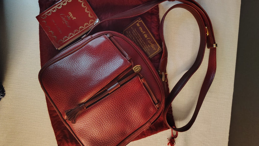 Authentic Cartier Handbag - Original COA and booklet and dust bag