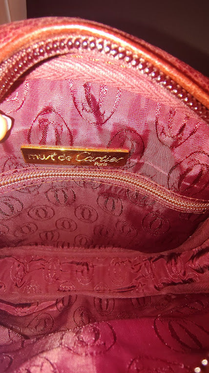 Authentic Cartier Handbag - Original COA and booklet and dust bag