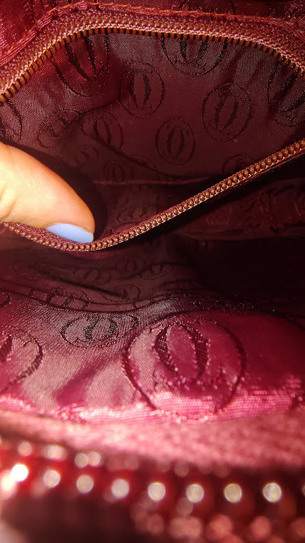 Authentic Cartier Handbag - Original COA and booklet and dust bag