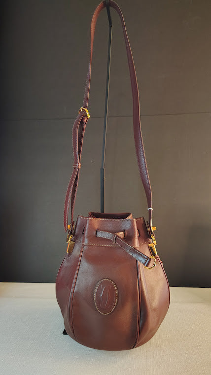 Cartier bucket bag authentic and vintage